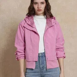 rareism Women Boxy Fit Harrington Jacket-picture-12