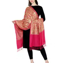swi stylish Kashmiri Embroidered Stole-picture-18
