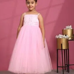 toy balloon kids Girls Sleeveless Fit & Flare Dress-picture-41