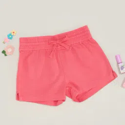 pantaloons junior Girls Cotton Regular Fit Shorts image 1