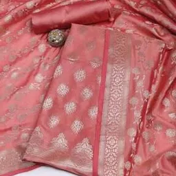 mbz.in by meena bazaar Women Zari Embroidered 3-Piece Unstitched Dress Material  -picture-15