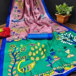 kanooda prints Women Printed Saree-picture-26