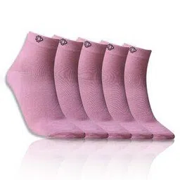 dollar Women Pack of 5 Knitted Ankle-Length Socks-picture-51