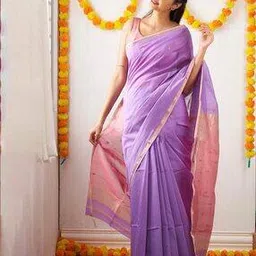 indie picks Woven Cotton Silk Kanjivaram Saree  -picture-40