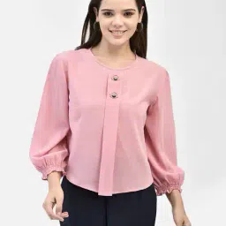 futuro Women Relaxed Fit Round Neck Top  image 1