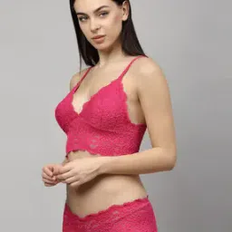 beach curve Women Non-Wired Padded Bra with Panties-picture-13