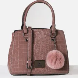 allen solly Women Croc-Embossed Shoulder Bag image 1