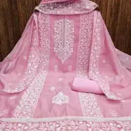 griva designer Embroidered Unstiched Dress Material-picture-17