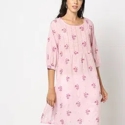 yousta Women Floral Print Straight Kurta-picture-16