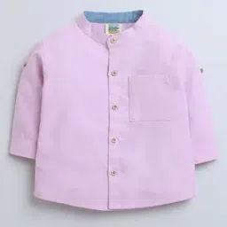 zip zap zoop Boys Regular Fit Shirt with Mandarin Neck-picture-12