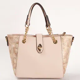 accessorize london Panelled Tote Bag with Detachable Sling Strap image 1