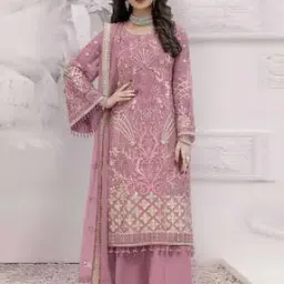 svaraa Women Floral Embroidered Semi-Stitched Dress Material-picture-33