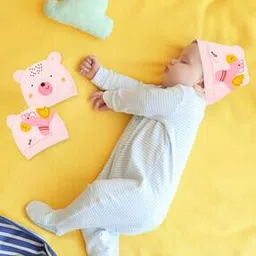 babymoo Pack of 2 Graphic Print Caps-picture-34