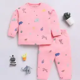 clt.s Girls Graphic Print Pants & Top Set-picture-34