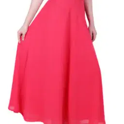 warsian Flared Skirt with Elasticated Waist-picture-27