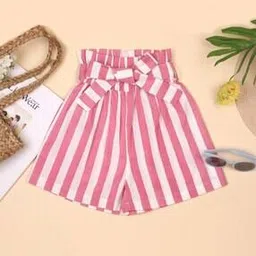 tweeny mini Striped Shorts with Belt-picture-52