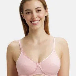 jockey 1242 Wirefree Non Padded Cotton Elastane Medium Coverage Cross Over Everyday Bra-picture-45