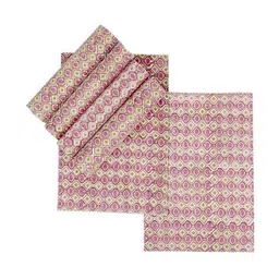 ratancart Set of 6 Geometric Print Placemats image 1