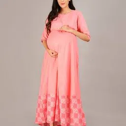 aania Solid A-line Dress-picture-35