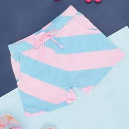 pantaloons junior Girls Striped Regular-Fit Shorts -picture-10