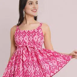 maheshvi Women Ikat Print Regular Fit Tunic-picture-46