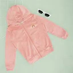 pantaloons junior Girls Printed Regular Fit Hoodie-picture-21