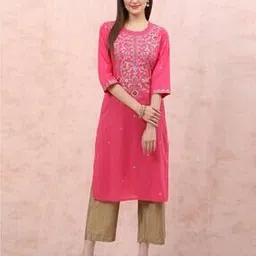 rangriti Women Floral Print Straight Kurta-picture-29