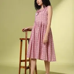 acai Women Printed A-Line Dress-picture-37