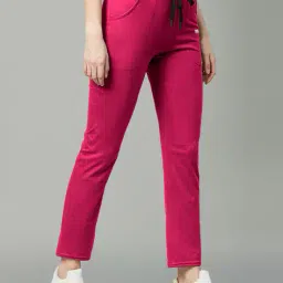 7 threads Women Straight Track Pants with Drawstring Waist image 1