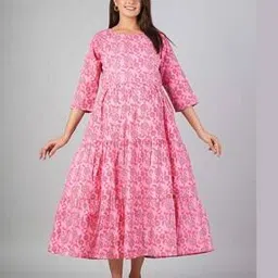 kaheksa Women Floral Print A-Line Dress-picture-32