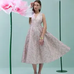 vero moda Women Floral Print Fit & Flare Dress-picture-35