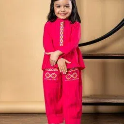 readiprint Girls Embroidered Anarkali Kurta Set-picture-40
