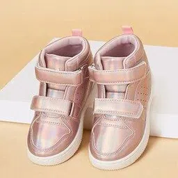 pantaloons junior Girls High-Top Flat Shoes with Velcro Closure-picture-21