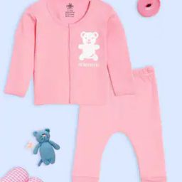 the mom store Infants Graphic Print Shirt & Pyjamas Set-picture-44