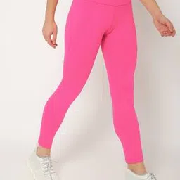 reebok Textured Mid-Rise Leggings-picture-49