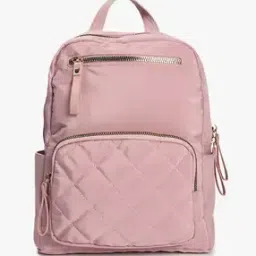 fig Women Quilted Backpack with Adjustable Straps-picture-33