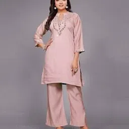 m march label Women Mirror-Work Tunic with Pants-picture-19