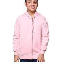 pixie n prince Girls Regular Fit Hoodie with Zip-Front-picture-11