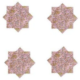 6 Pieces Floral Printed Dinner Table Napkins-image-42