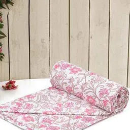 rrc Floral PrintedMicrofiber Double Duvet Cover-picture-39
