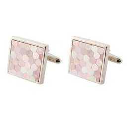 the tie hub Silver-Toned Cufflinks-picture-33