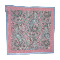 the tie hub Men Paisley Print Pocket Square image 1