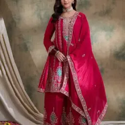 tanuka Women Embroidery Flared Kurta Set-picture-11