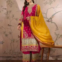 tanuka Women Embroidery Straight Kurta Set image 1