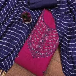 svaraa Women Embroidery Unstitched Dress Material-picture-29