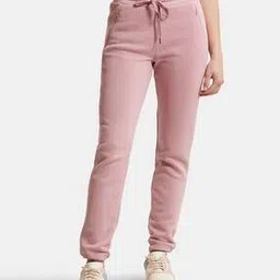 jockey U110 Super Combed Cotton Rich Fleece Fabric Relaxed Fit Trackpants with Zipper Pockets-picture-51