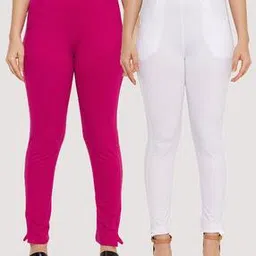 clora creation Pack of 2 Solid Leggings with Slip Pockets-picture-12