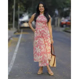 anni designer Women Floral Print Straight Kurta Set image 1