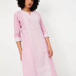 max Women Embroidered Straight Kurta-picture-53