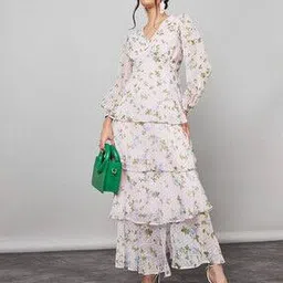 styli Floral Print Tiered Dress-picture-52